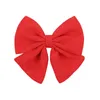 11*11 CM Baby Girls Candy Color Bowknot Hairpins Fashion Handmade Bows Duckbill Clip Infant Headwear Hair Accessories Kids Gift