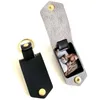 DIY Сублимационные передача фото наклейки брелок подарки для женщин кожаный алюминиевый сплав автомобиль ключ кулон подарок RRD7256