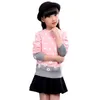 풀오버 가을 겨울 코튼 스웨터 탑 여자 아기 키즈 만화 스웨터 착용 코트 아동복 6 8 10 12 년