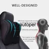 Quality Car Headrest Pillow Auto Neck Breathable Cushion Lumbar Pillow Mesh Slow Rebound Guard Head Support Car Seat Protector