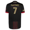 2021 Atlanta United MLS Soccer Jersey Martinez Moreno Home Black Player versie 2122 Away Camouflage 3e Derde Derde Donkere Rode Marron Heren Top Voetbal Shirt Robinson Araujo