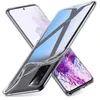 Bolsas de telefone celular capa de capa completa para Galaxy S20 S21 Plus Ultra Fe Silicone Back Funda Soft TPU Samsungs20 S20Plus S20ultra S20FE 5