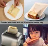 2021 New Non Stick Reusable Heat-Resistant Toaster Bags Sandwich Fries Heating Bags Kitchen Accessories Cooking Tools Gadget