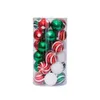 30 PCS Chic Bolas de Natal Bolas de Natal Decoração de árvore de Natal Ornamento de Natal Kit Decoração Decoração Pelotas de Navidad 201017