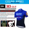 2021 Szybkie kroki Jersey Sete Set Pro Team Cycling Odzież Rower Rower Rower BICY KRÓTKIE