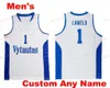 Nik1 Stitched Custom 1 LaMelo Ball 3 LiAngelo Ball 99 LaVar Ball Lituanie Vytautas College Men Women Youth Jersey