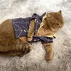 Pet Creative Le bizzarre avventure di JoJo COS PASSIONE Prosciutto Cat Dog Forniture Abbigliamento Dress Up Puppy Cosplay Outfit
