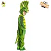 Costume da tuta da triceratopo per bambini Costume cosplay Costume da dinosauro di colore verde Vestito operato Festa di Halloween di Natale per ragazzi Q0910