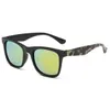 Modna kamuflaż okulary przeciwsłoneczne kobiety Stylowe projekt plażowy okulary Hip Hop Pink Black Outdoor Uv400 Okulary wysokiej jakości