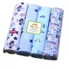 4 Pçs / lote macio cobertores Muslin Fralders 100% algodão flanela de algodão recebendo cobertor de bebê recém-nascido Swaddle Wrap Manta Bebe 201211 Y2