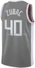 Stitched #40 Ivica Zubac Basketball Jersey White/gray custom men women youth basketball jersey XS-5XL 6XL