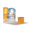 10x10 Convention Booth Displays Trade Show Exhibits Advertising Display with Frame Kits Custom Printed Graphics Carry Bag