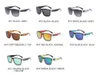 Lato Kobieta Sport Driving Okulary Mężczyzna Moda Srebrny Szkło Obiektyw Dazzle Colou Kolarstwo Eyewear Beach Sun Glass 8Colors Gogle