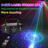 Controle Remote 9-Eye Laser Stage Light High-Brightness Light DMX Disco Lamp voor Home KTV Halloween Christmas Party Decoration Y201015