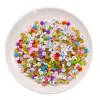 Other 14g/Pack 7MM Star Moon Glitter Round Loose Beads DIY Garment Bracelet Necklace Jewelry Making Accessories Weaving Crafts Rita22