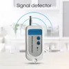 Ghost Signal Bug RF Activity Trackers Detector Finder Scanner Monitor Checker Pinhole Surveillance Camera GSM Wireless Device Black white