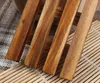 Nyhögkvalitet tall tvålbox matlagring bricka trä handgjorda hållare baddusch badrum rrd11337