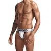 Sexy hommes sous-vêtements jockstraps coton Sexy Jocks Bikini g-strings hommes string cuecas hommes culottes slips sous-vêtements gai pénis