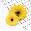 50 stücke Seide Sonnenblumen Weihnachtskranz Geschenke DIY Home Hochzeit Dekor Zubehör Gefälschte Kunststoff Gerbera Künstliche Blumen C JllXdZ