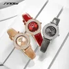 Sinobi 2021 New Fashion Women Luxury Brand Diamond Watches Ladies Business Watch Japansk Quartz Rörelse Klocka Montre Femme Q0524