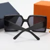 2022 Moda Güneş Gözlüğü Polaroid Lensler Tasarımcılar Lüks Erkek Kadın Marka Vintage Square Büyük Çerçeve Üst Donanım Dekorasyon Anti-UV Unisex Cam Gözlük