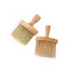 Neck Duster Brush Professional Soft Household Hair Wood Handle Cleaning Brushes Barber Salon Accessory Tool T2I53100