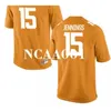 001 #15 Jauan Jennings Tennessee Volunteers Alumni College Jersey S-4XLor custom any name or number jersey
