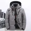 Haute qualité Down Jacket mâle hiver Parkas hommes blanc canard doudoune à capuche en plein air épais chaud rembourré manteau de neige surdimensionné M-4XL 201225