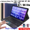 Custodia con tastiera touchpad per Samsung Galaxy Tab A7 2020 10.4 A 10.1 2019 10.5 A6 2016 S7 11 S6 Lite 10.4 S4 S5e