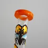 Vintage 7Inch HoneyBee Mini Glass Bong Hookah Water Pipe Adapter Extendercan put customer logo
