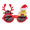 Noel ağacı güneş gözlüğü Noel günü parti komik gözlük dekorasyon sahne