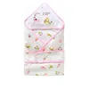 Spring Cotton spädbarn sovande täcke kuvert för nyfödda baby sängkläder wrap sleepsack tecknad bebe filt sommar swaddle 210309