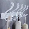 bathroom towel rack with hooks