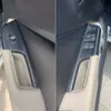 Honda City 2015-2019 내부 ​​중앙 제어판 도어 핸들 3D/5D 탄소 섬유 스티커 데칼 자동차 스타일링 액세서리