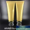 120 ml Gouden High-end Cosmetische Zachte Verpakkingsfles, Draagbare Professionele Facial Cleanser Squeeze Tube, Cosmetische Emulsie Container Opslag Bot Factory Prijs Expert