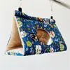 Gaiolas de pássaro Pet Parrot Inverno Ninho Quente Casa Pendurado Hammock Shed Cama de Dormir Cama de Cabana Caverna Cave 4576 Q2