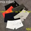 Mens Underpants Fashion Boxer Men Mix Color Underwear Letter Printing Underpant Comfortable Wear Print Under-pant Men's Everyday Underwears Wholesale