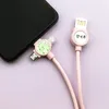 Data cables KIKI cartoon dinosaur mobile phone charging cable suitable for Android Type-C 4 colors