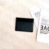 고품질 남성 여성 신용 카드 홀더 클래식 미니 은행 카드 홀더 금속 문자와 인쇄 작은 슬림 지갑
