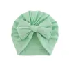 Party Favor Solid Knot Turban Hats for Baby Boys Girls Beanies Newborn hat Bonnet Toddler 0-4T Headwraps T2I52799