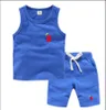 ملابس الأطفال الكلاسيكية مجموعات الملابس الصيفية للملابس المطبوعة للأولاد أزياء Toddler Fashion T-Shirt Shirts Stirts Suits 2-7T283U