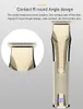 أزياء الشعر المعدني Clipper Electric Razor Men Steel Head Shavermer Black Gold Gold Purple Graph Graph Color USB Charger7901072