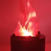 Simulated 3D Fire Flame Lighting Decor Hanging Brazier Lamp Home Party Night Light for Halloween Christmas Bar Stage Decoration