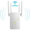1200Mbps Mini Gigabit Wifi Router Dual Band 2.4GHz&5.8GHz Repeater Signal Booster Powerline adapter Extender Wireless AP 210607
