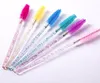 Colorful Disposable 5000pcs Crystal Eyelash Makeup Brush Diamond Handle Mascara Wands Eyelash Extension Tool#130