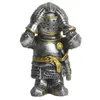 Decorazioni da giardino Solido ecologico Armatura divertente Croce Templare Crusader Figurine per la casa