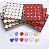 50 sztuk / zestaw Tea Wax Candle Urodziny Wedding Party Light Dinner Romantyczny Dekoracyjne S w aluminiowych kubkach 211222