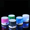 Mini Portable Bluetooth Speaker Wireless Speakers Car Audio Dazzling Crack 7 LED Lights Subwoofer for PC Laptop MP3 Travel Outdoors Home Office