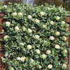 Yapay Gül Asma Asılı Çiçekler Duvar Noel Dekorasyon için Asılı Rattan Bitkiler Yapraklar Garland Romantik Düğün Ev Dekorasyon 211108