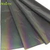 50CM140CM Odblaskowy materiał materiału Szycie Szycie jasne retro odbijające magiczny gradient kolor tkaniny t2008128503755